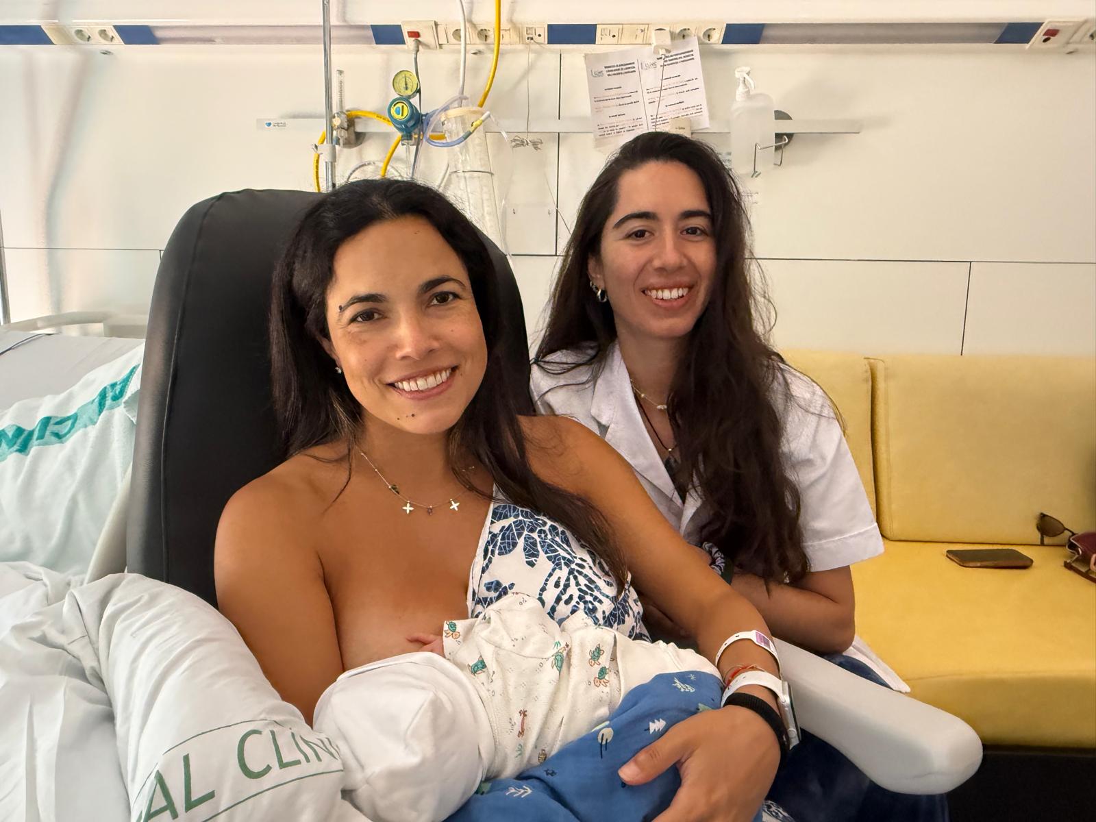 En la Maternidad del Hospital Clínic, Junio 2025