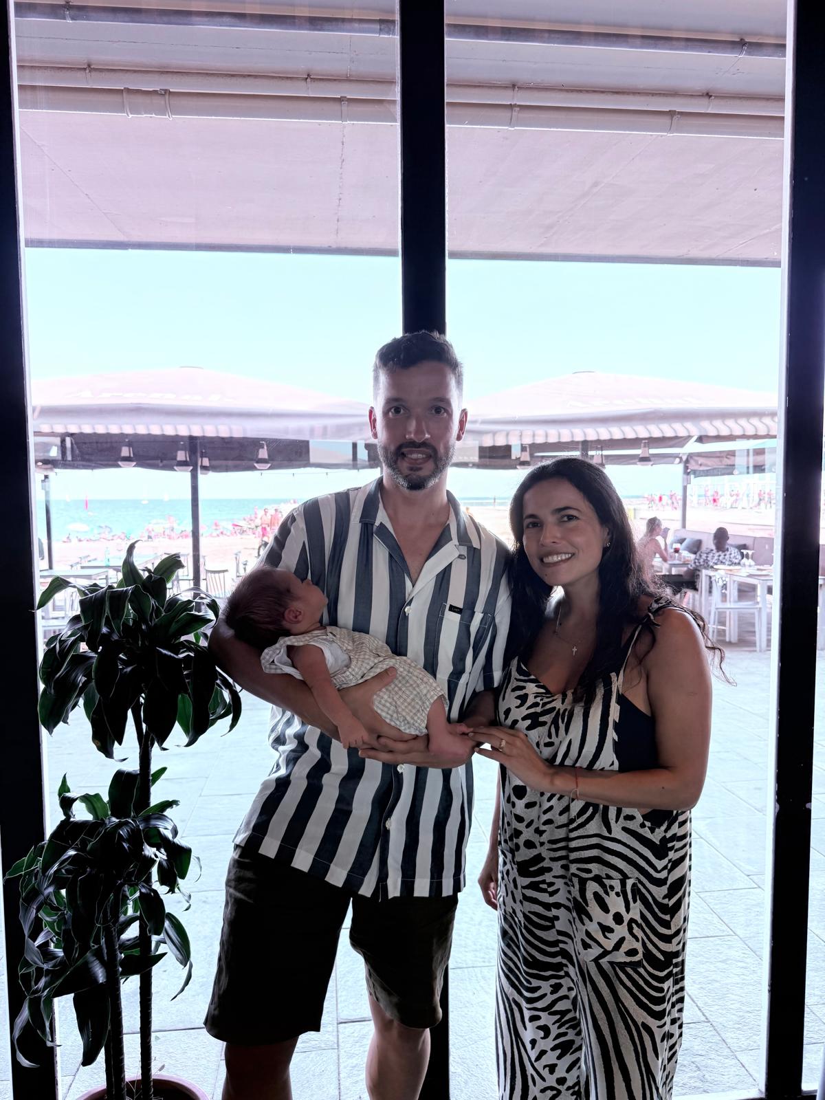 En la playa del Somorrostro en Barcelona, Julio 2025