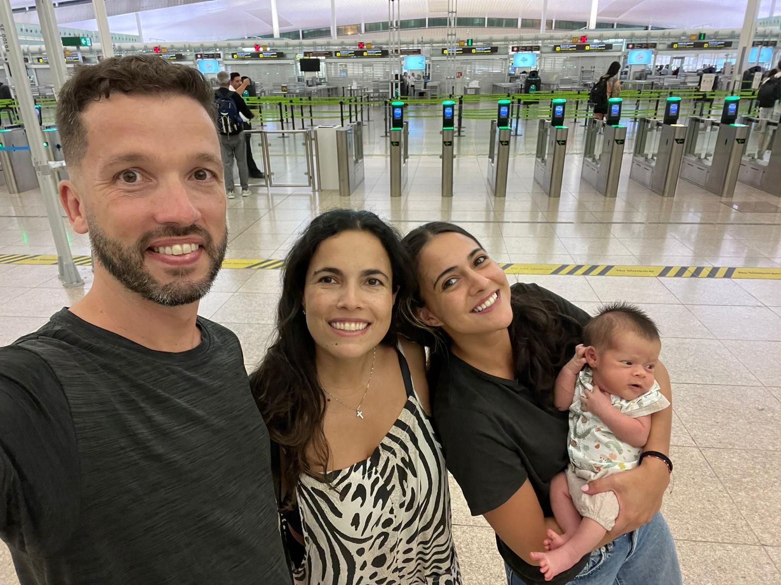 En el Aeropuerto del Prat en Barcelona, Julio 2025