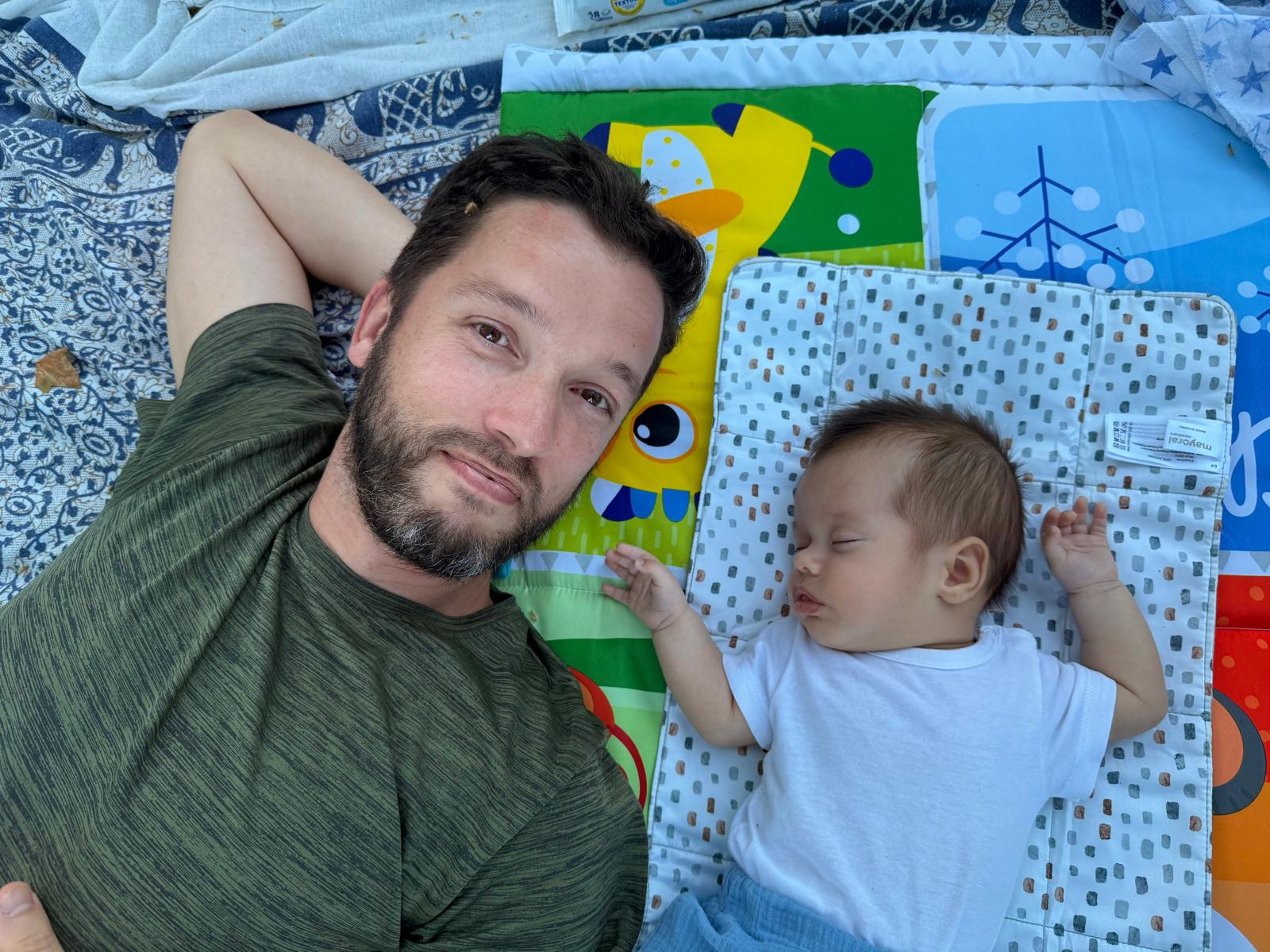 En el Parc del Turó en Barcelona, Agosto 2025