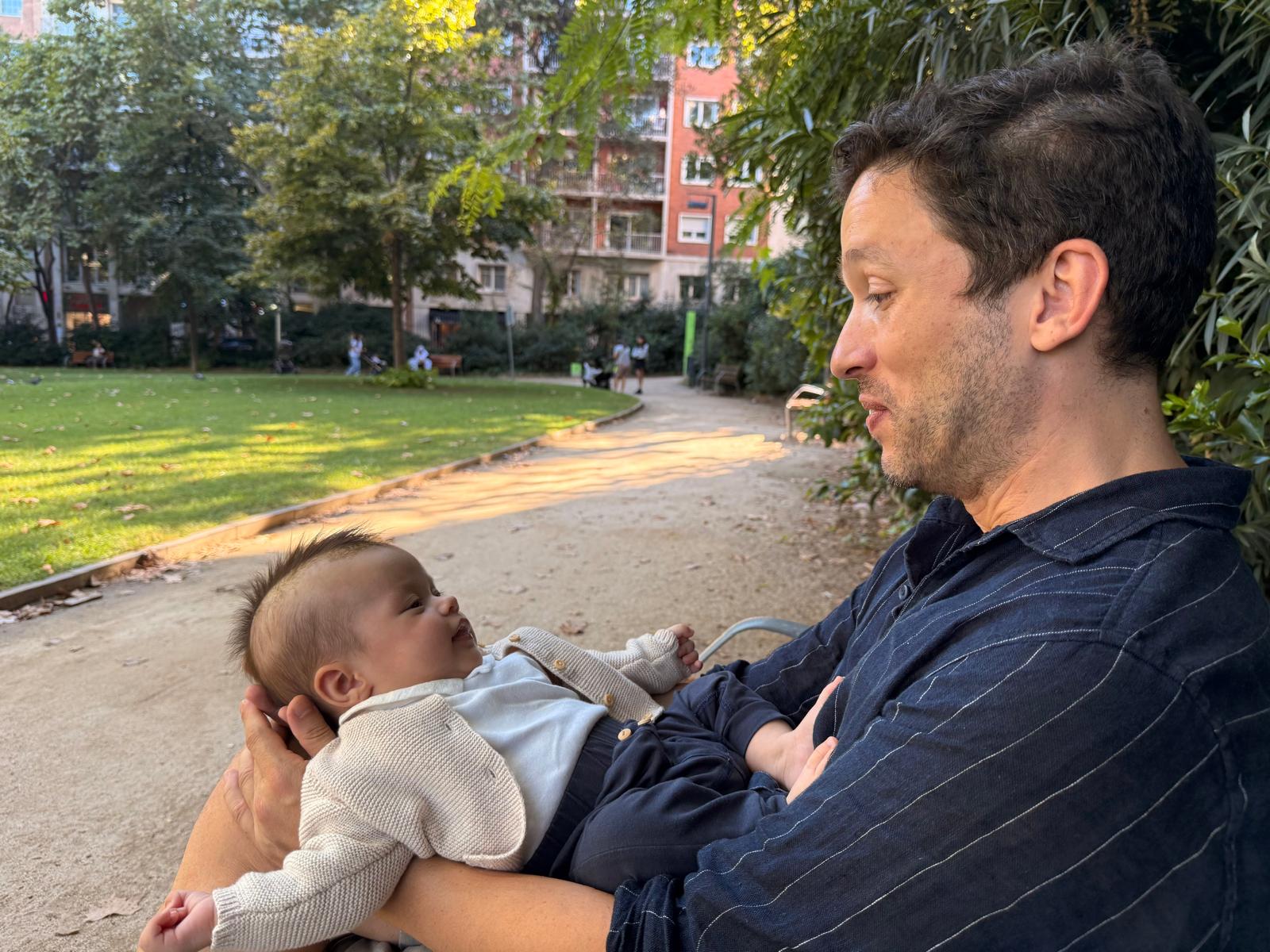 En el Parc del Turó en Barcelona, Septiembre 2025