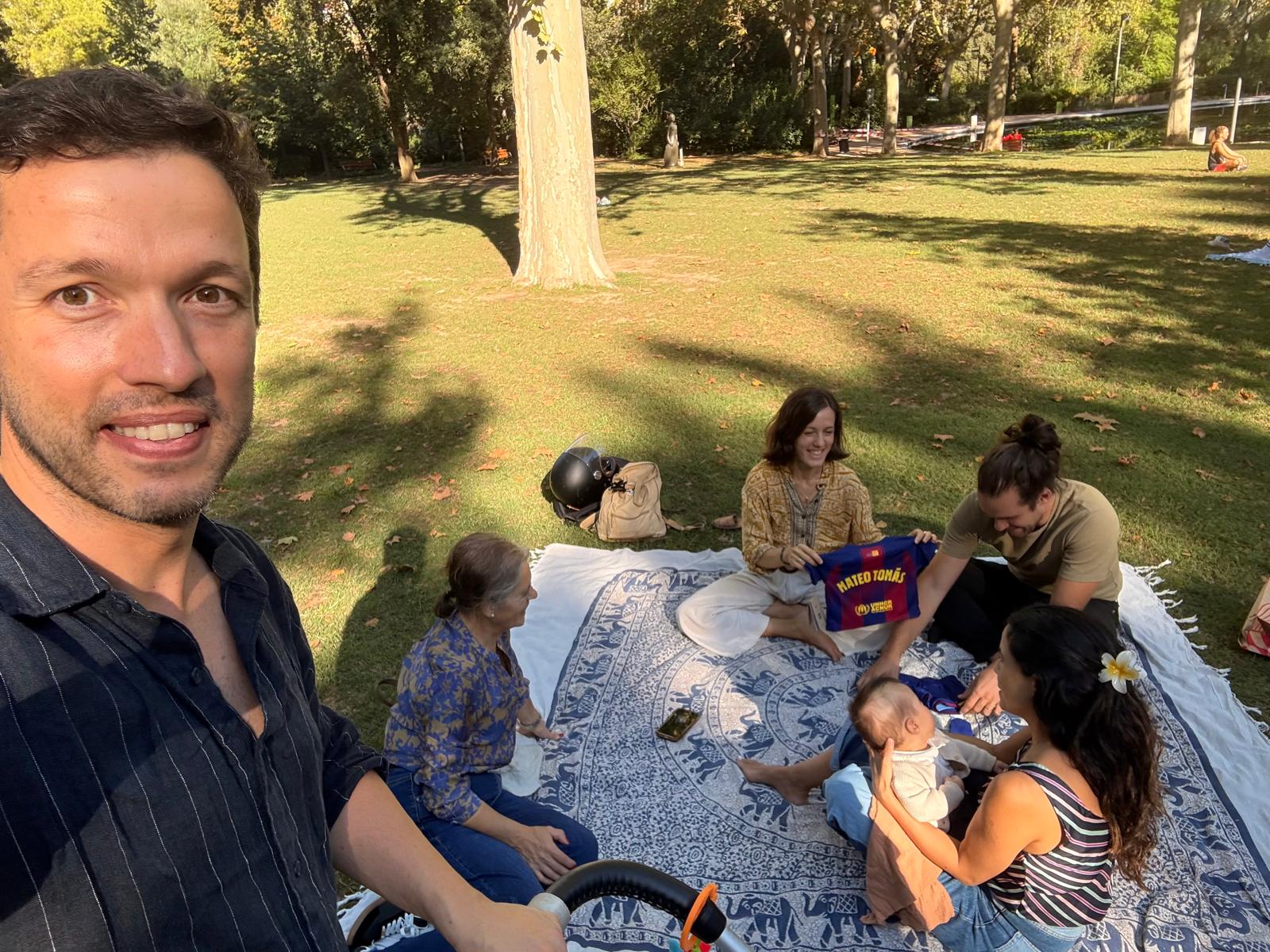 En el Parc del Turó en Barcelona, Septiembre 2025