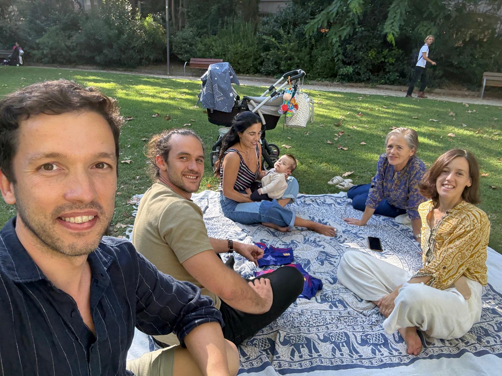 En el Parc del Turó en Barcelona, Septiembre 2025