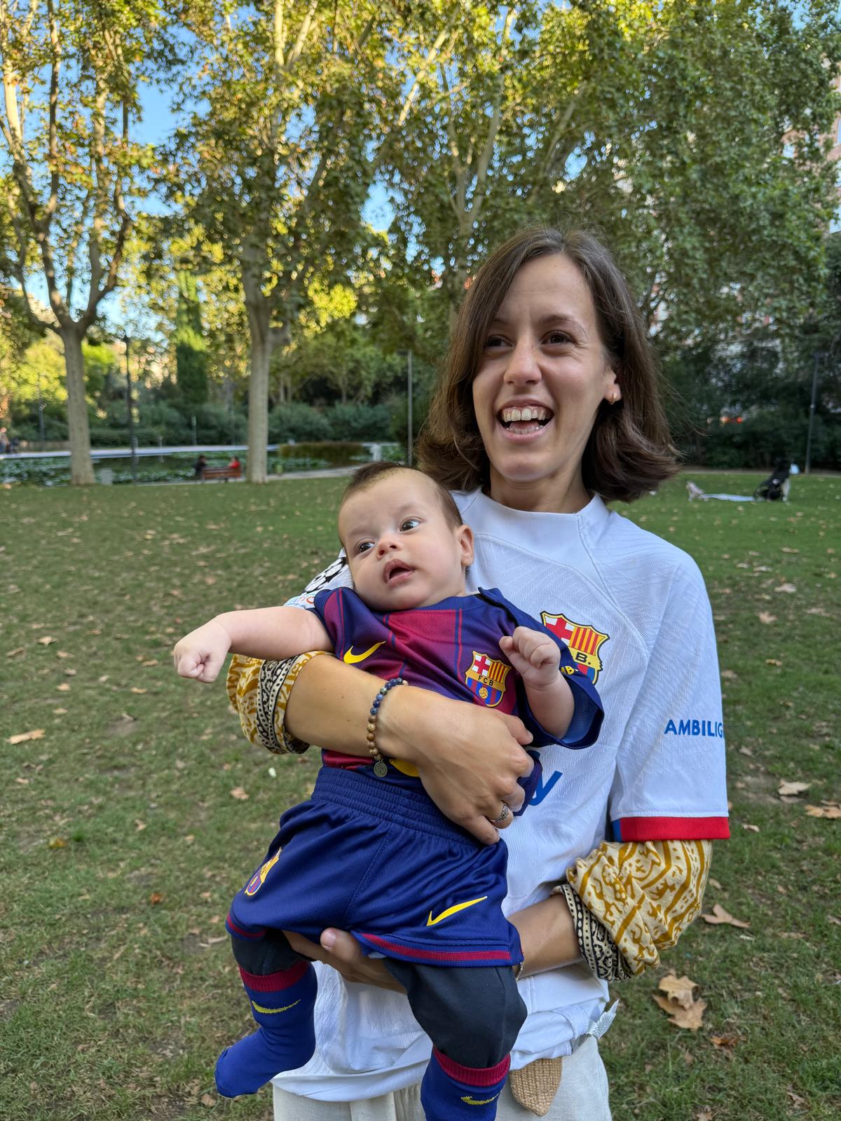 En el Parc del Turó en Barcelona, Septiembre 2025