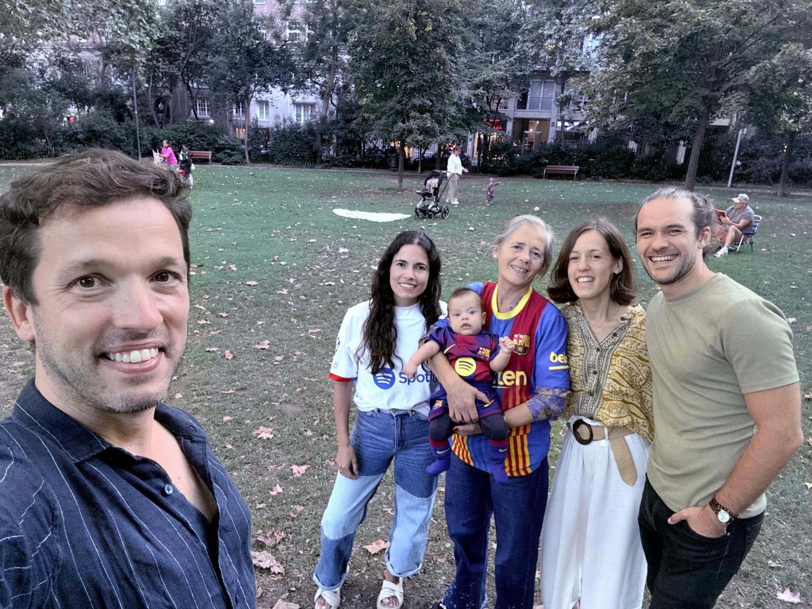 En el Parc del Turó en Barcelona, Septiembre 2025